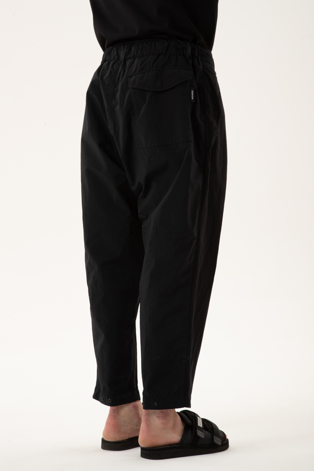 NMN_E23242P_111 [MEGA _ PLEATED LOW CROTCH OVERPANT | ZERO WASTE] – NemeN